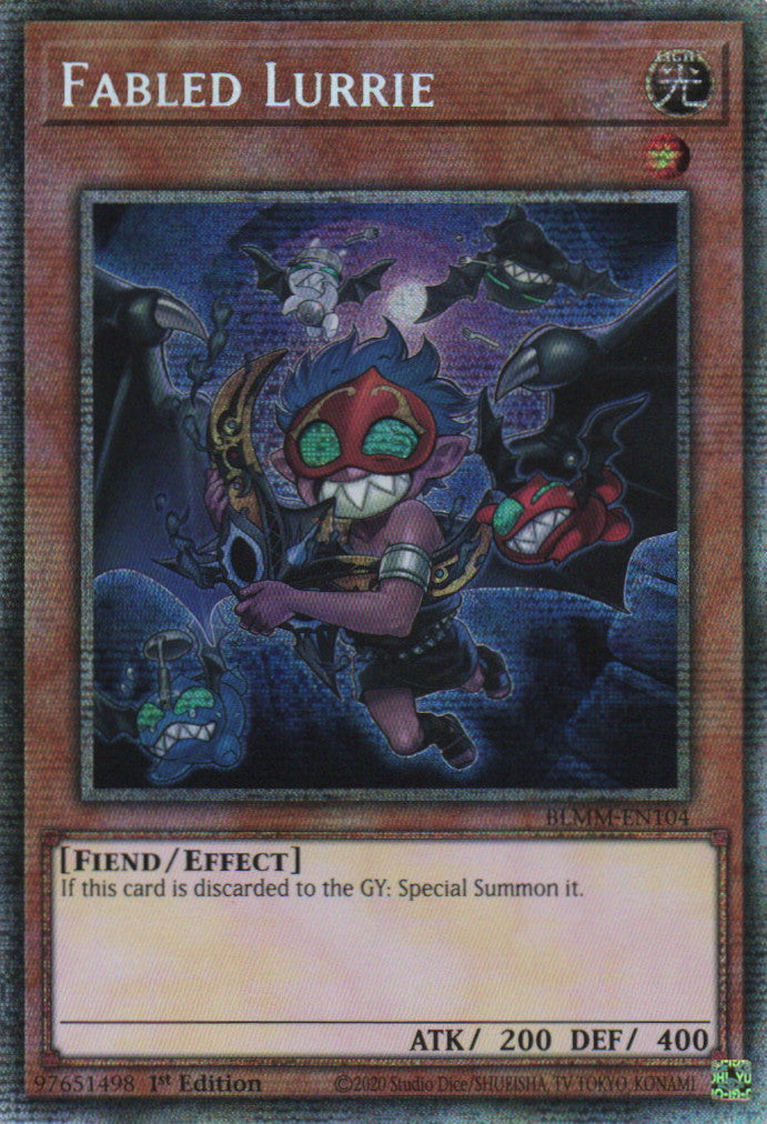 Fabled Lurrie (Alternate Artwork) - BLMM-EN104 - 1st Edition - Starlight Rare