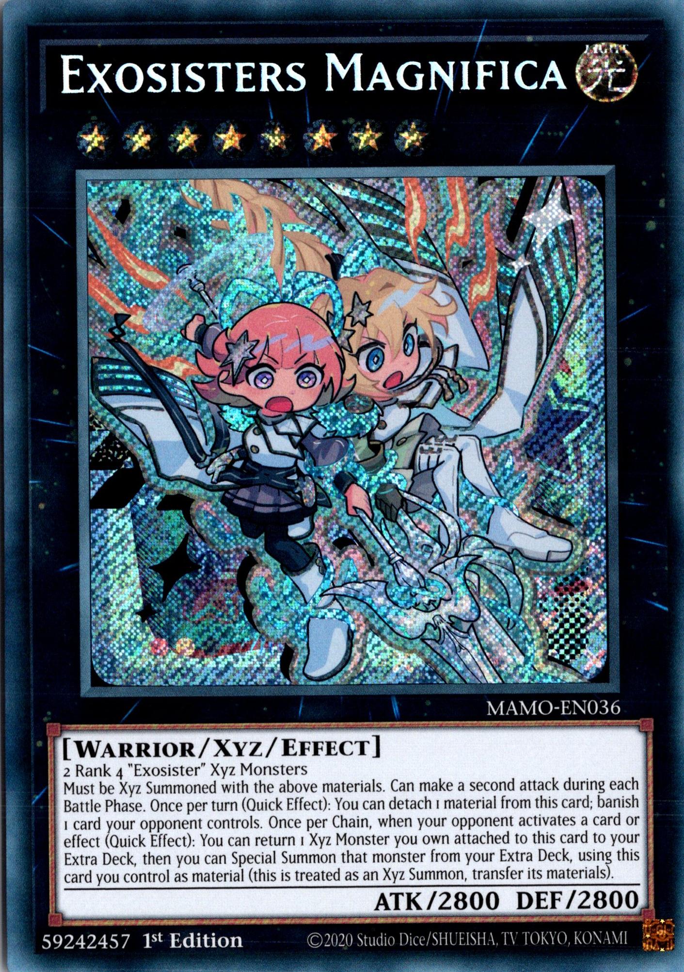 Exosisters Magnifica - MAMO-EN036 - 1st Edition - Secret Rare
