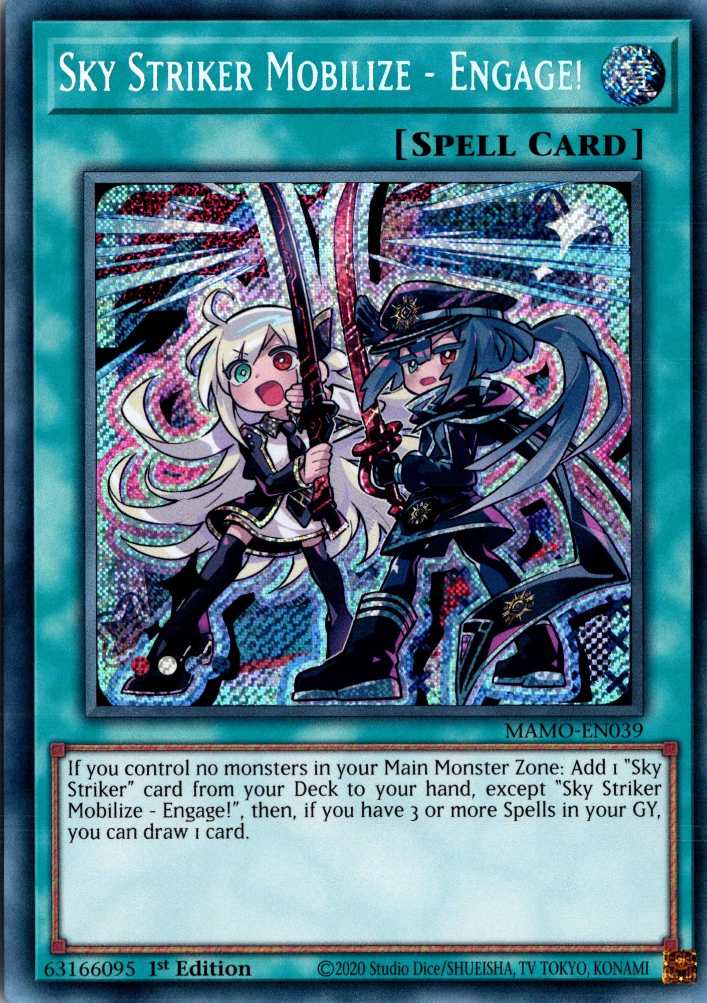 Sky Striker Mobilize - Engage! - MAMO-EN039 - 1st Edition - Secret Rare