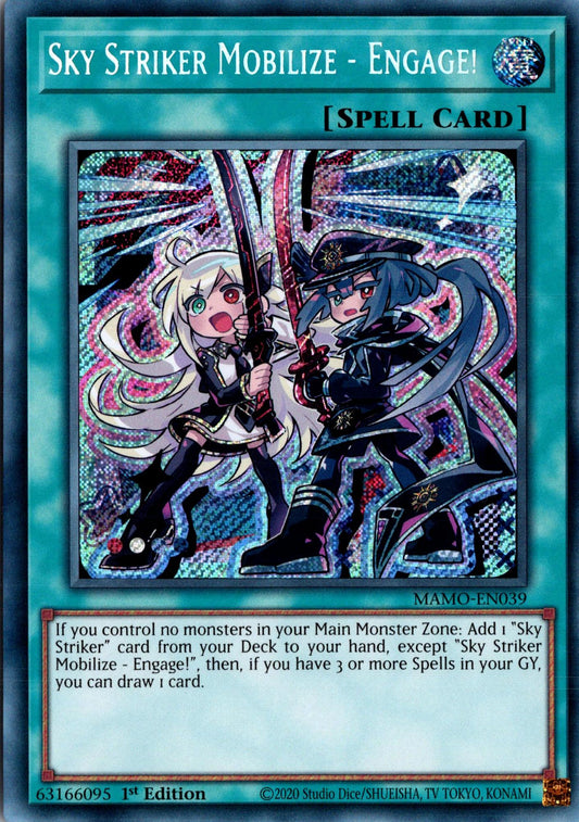 Sky Striker Mobilize - Engage! - MAMO-EN039 - 1st Edition - Secret Rare