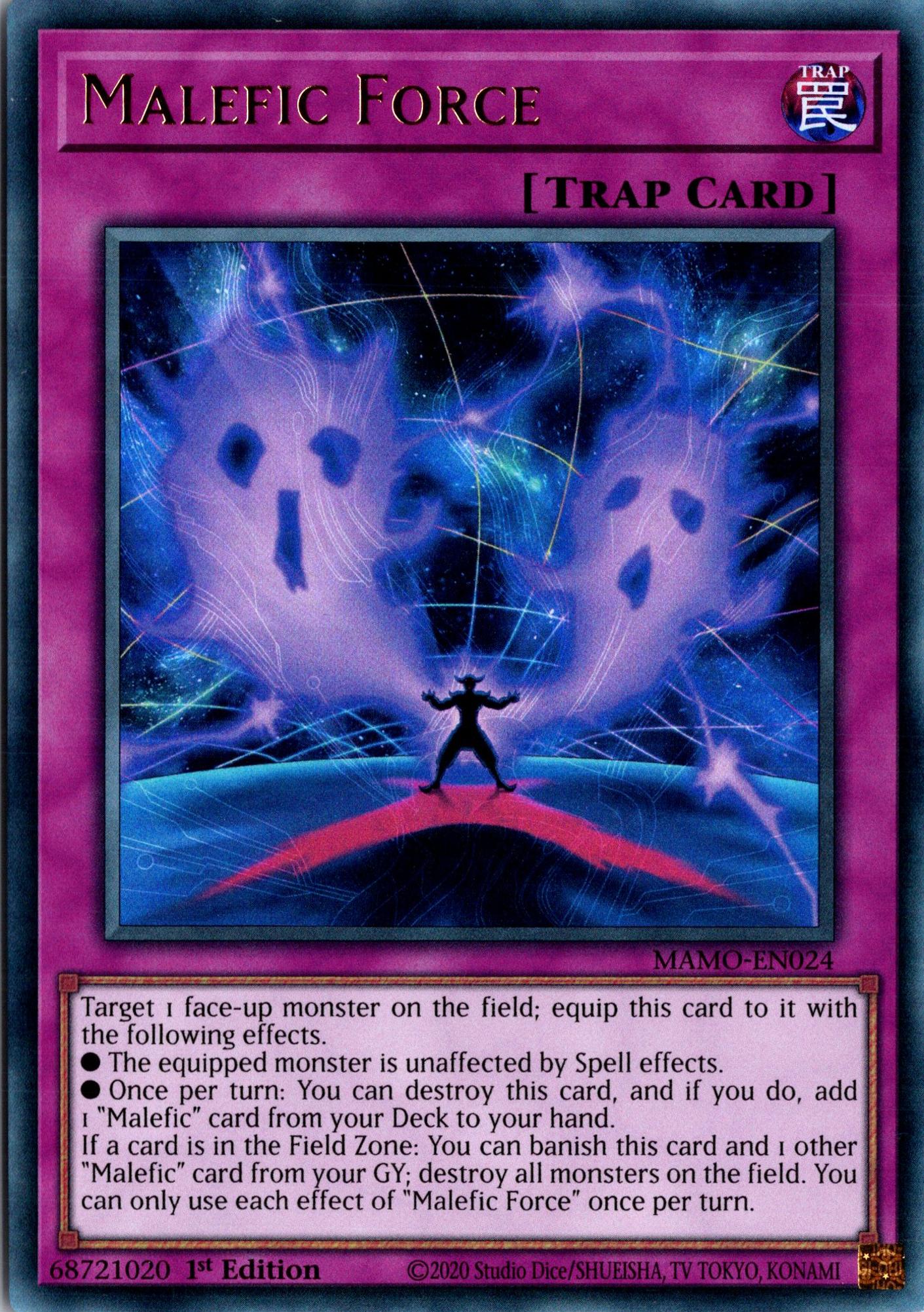 Malefic Force - MAMO-EN024 - 1st Edition - Ultra Rare