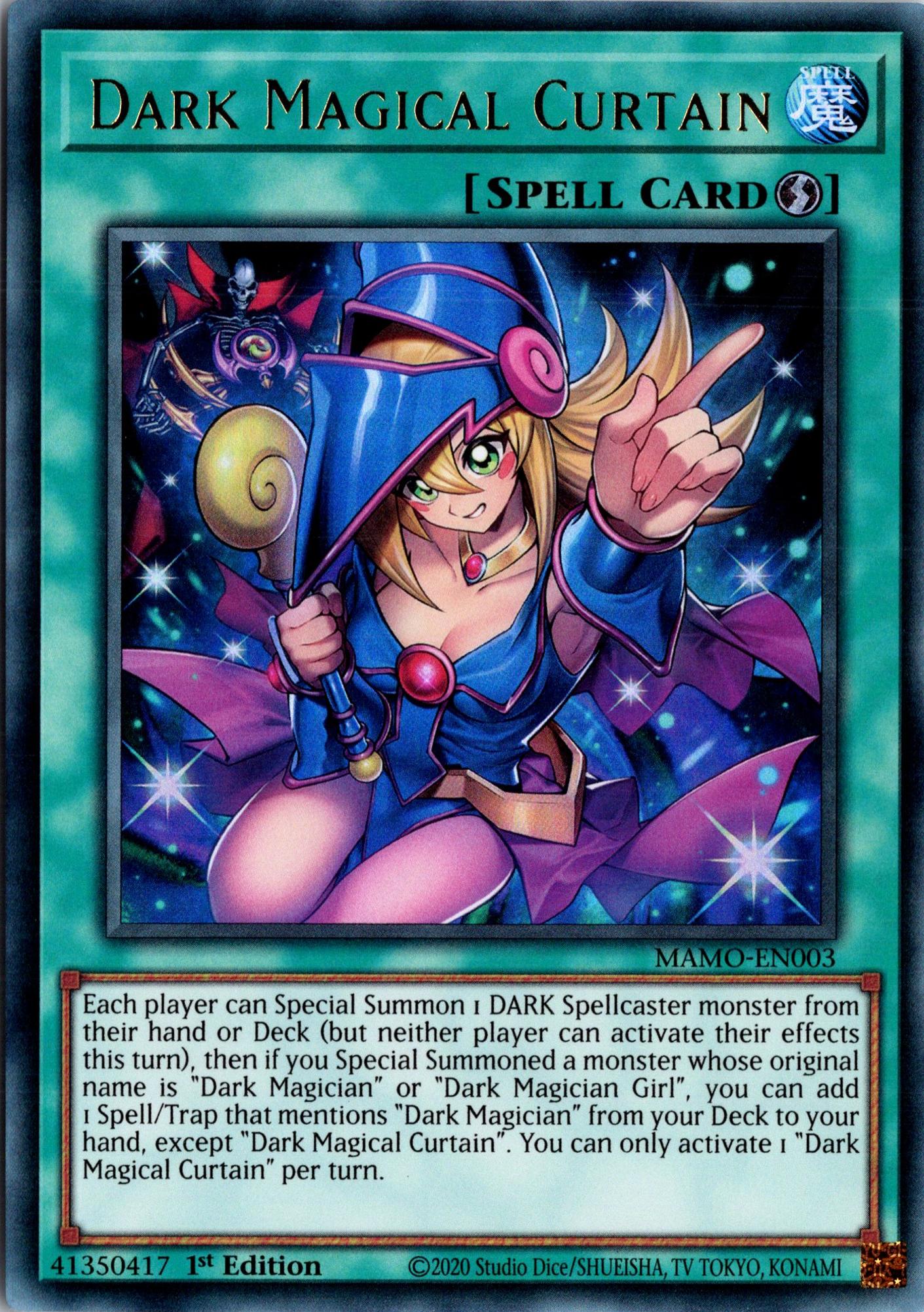 Dark Magical Curtain - MAMO-EN003 - 1st Edition - Ultra Rare
