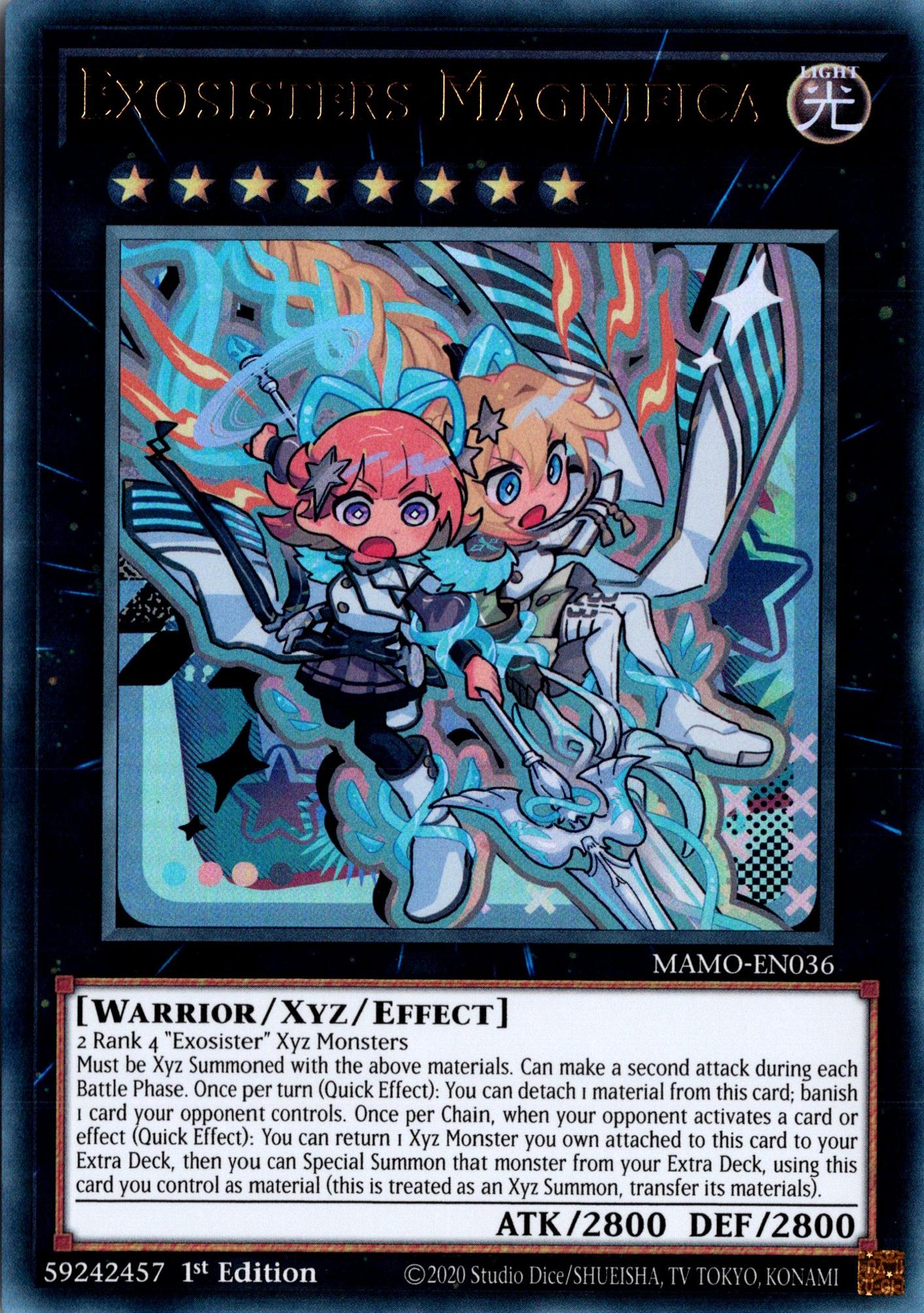 Exosisters Magnifica (Chibi Art) - MAMO-EN036 - 1st Edition - Ultra Rare