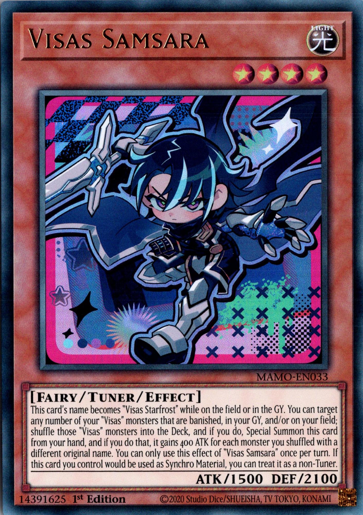 Visas Samsara (Chibi Art) - MAMO-EN033 - 1st Edition - Ultra Rare