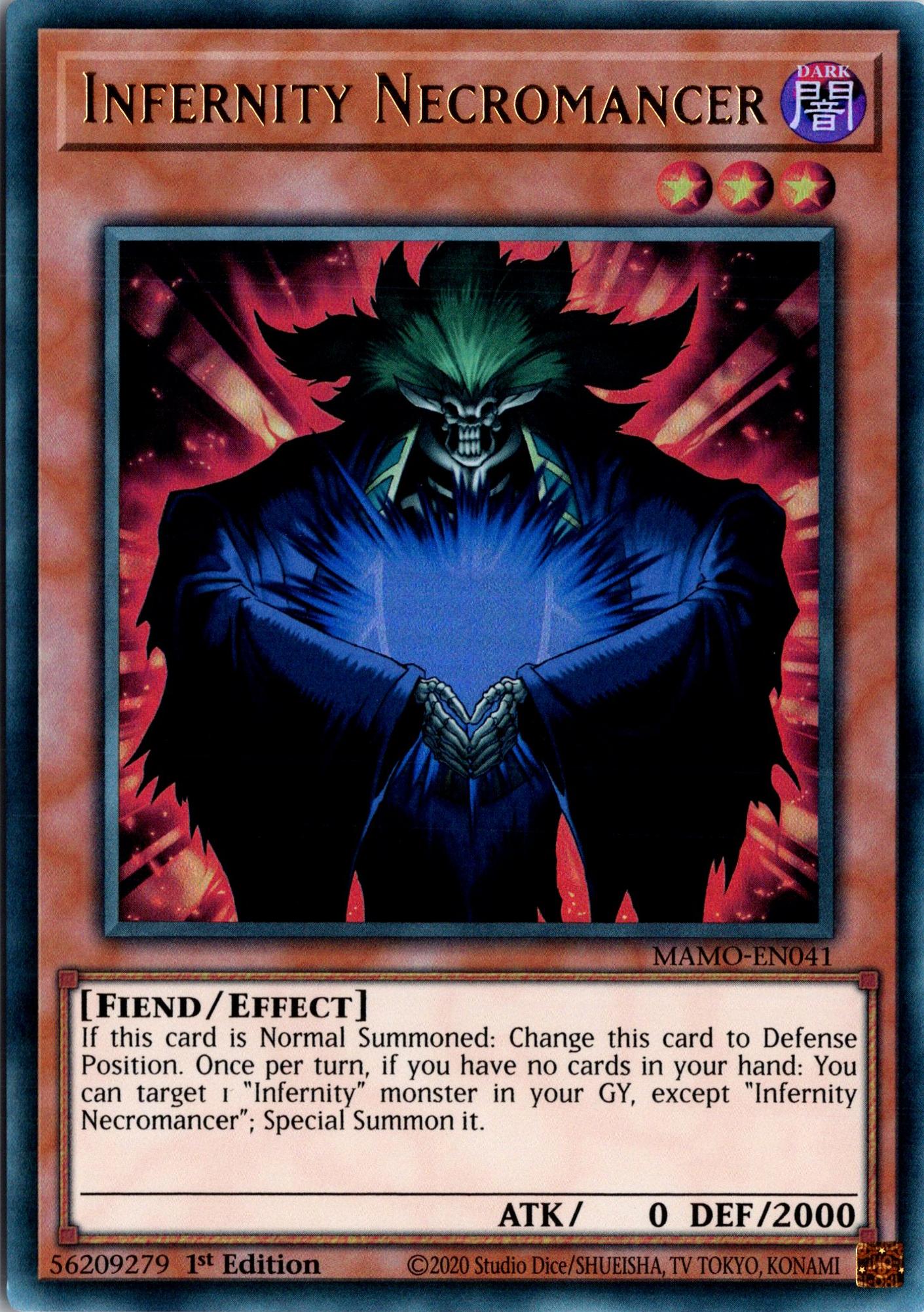 Infernity Necromancer - MAMO-EN041 - 1st Edition - Ultra Rare
