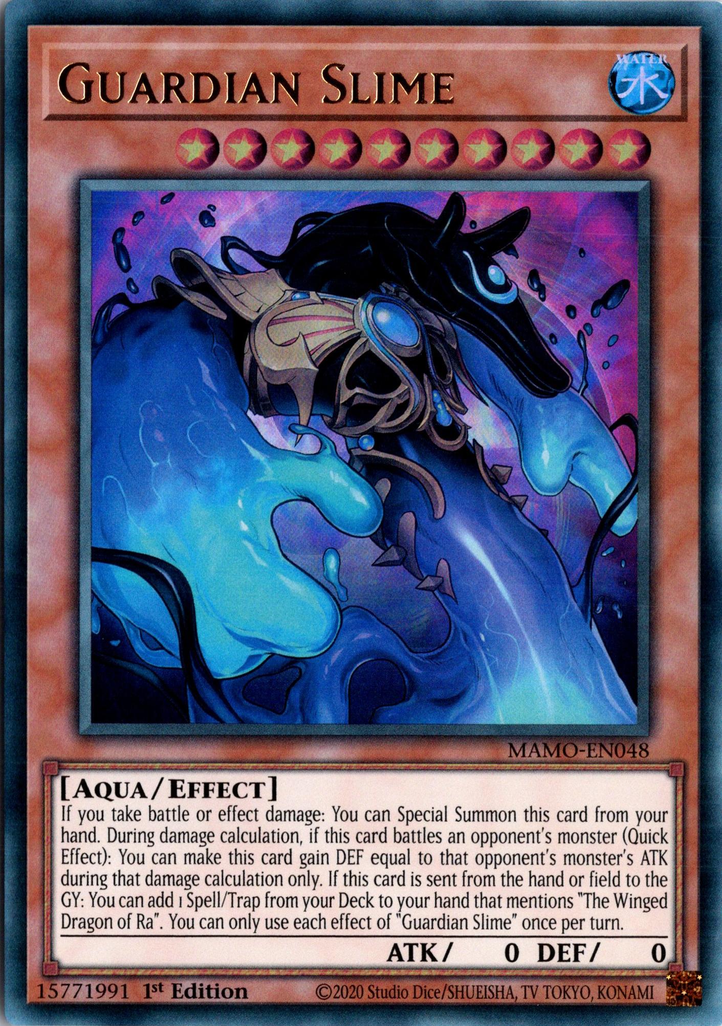 Guardian Slime - MAMO-EN048 - 1st Edition - Ultra Rare