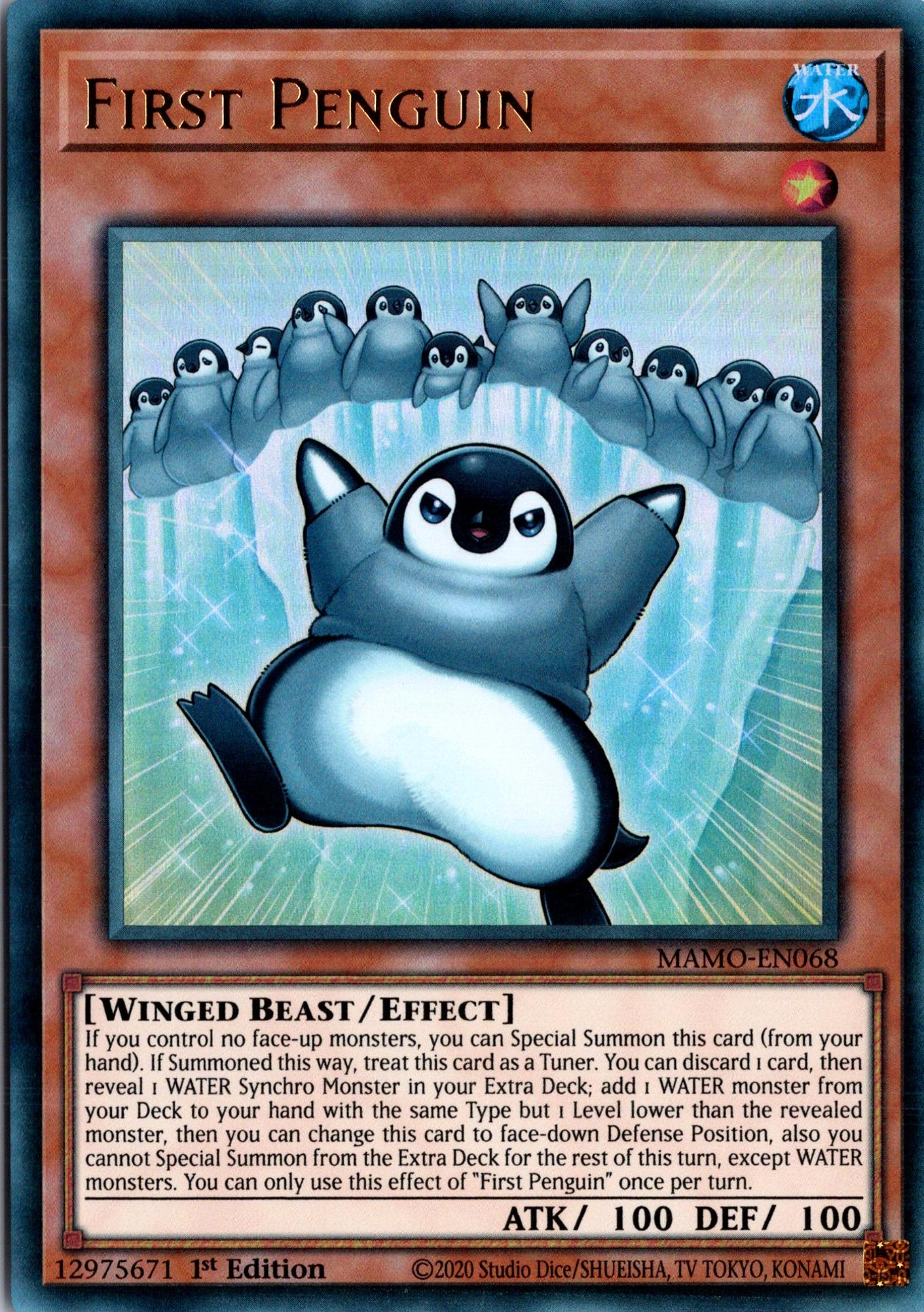 First Penguin - MAMO-EN068 - 1st Edition - Ultra Rare