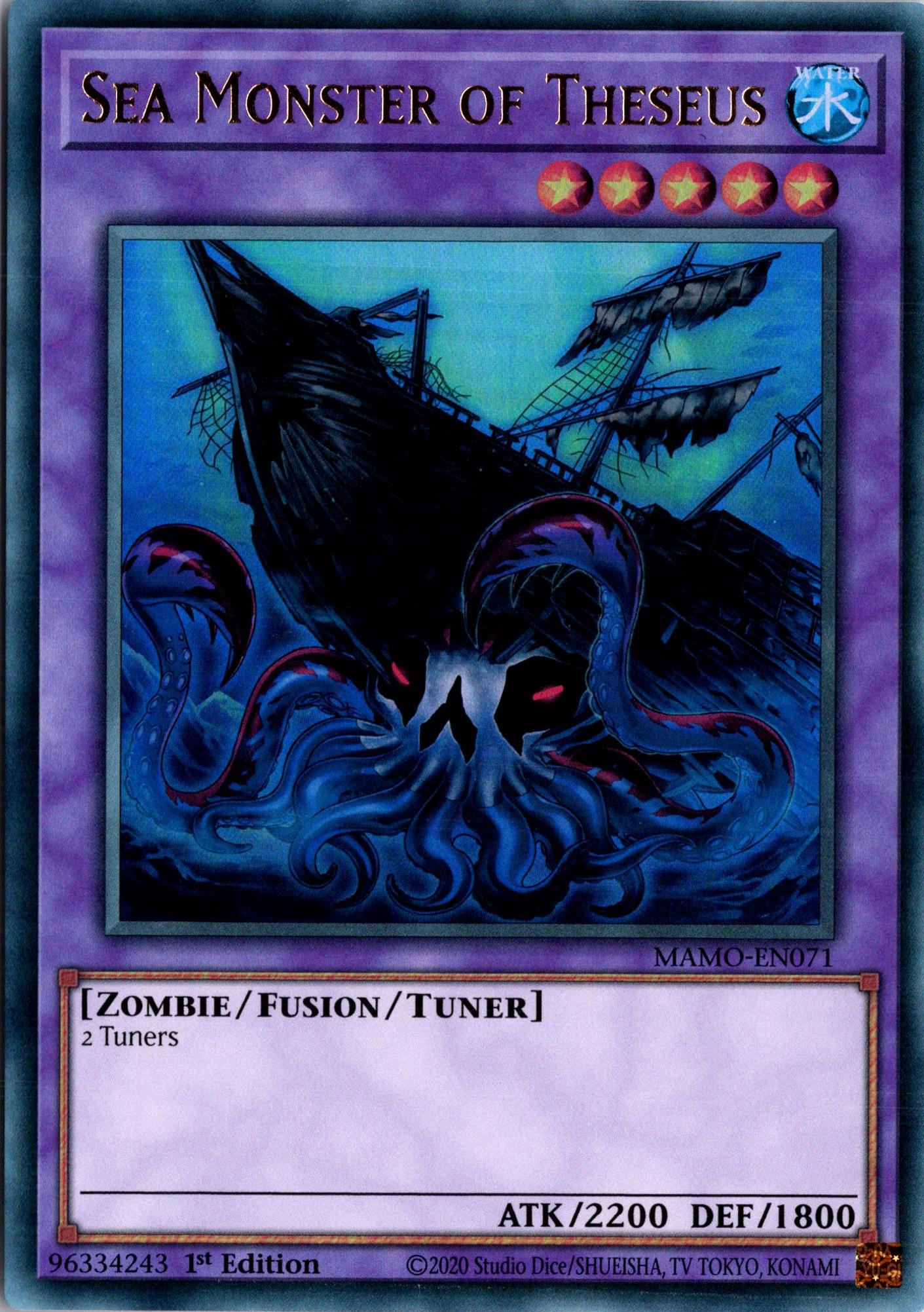 Sea Monster of Theseus - MAMO-EN071 - 1st Edition - Ultra Rare