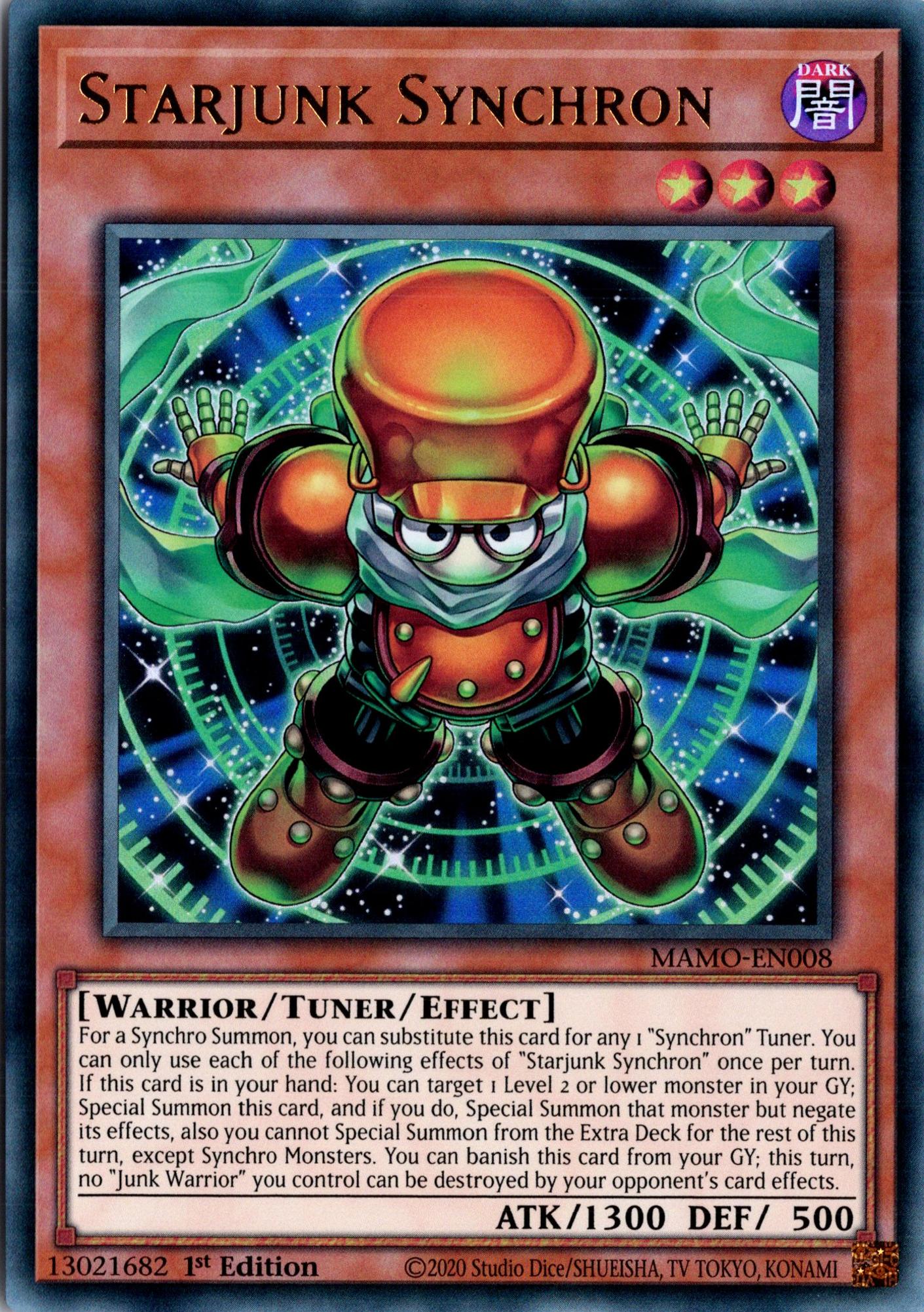 Starjunk Synchron - MAMO-EN008 - 1st Edition - Ultra Rare