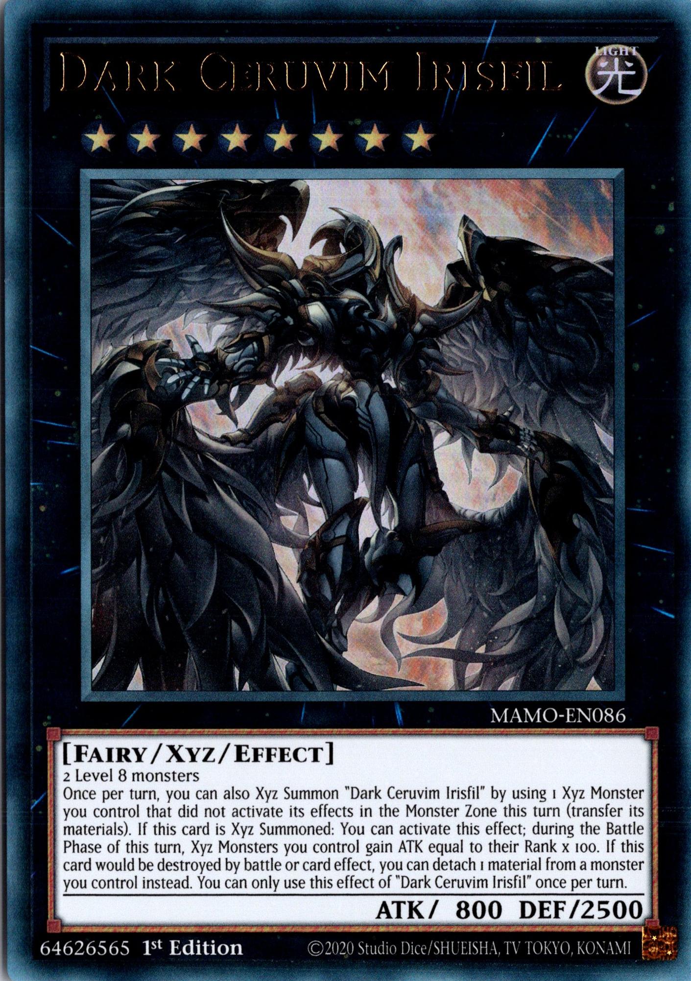 Dark Ceruvim Irisfil - MAMO-EN086 - 1st Edition - Ultra Rare