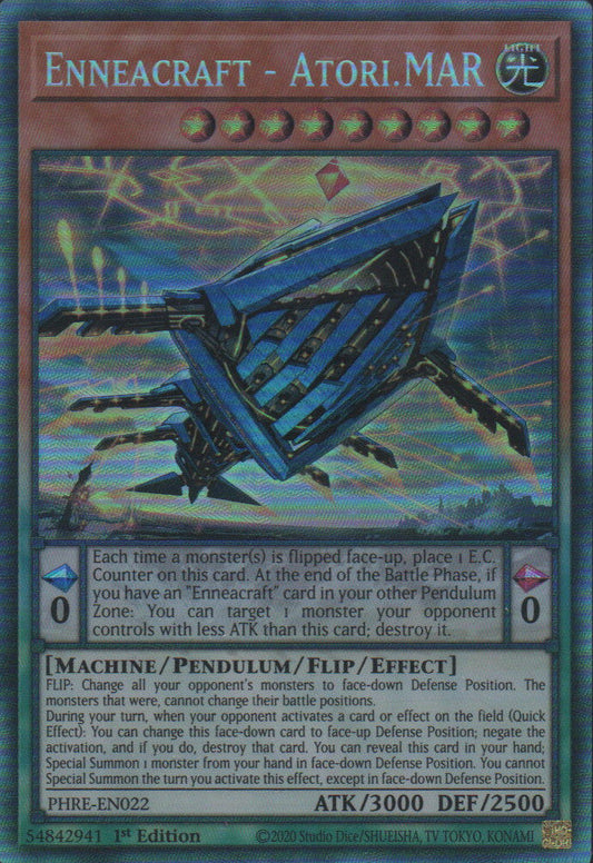 Enneacraft – Atori.MAR - PHRE-EN022 - 1st Edition - Collector's Rare