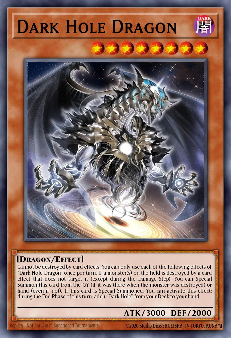 Dark Hole Dragon - MP24-EN117 - 1st Edition - Prismatic Secret Rare