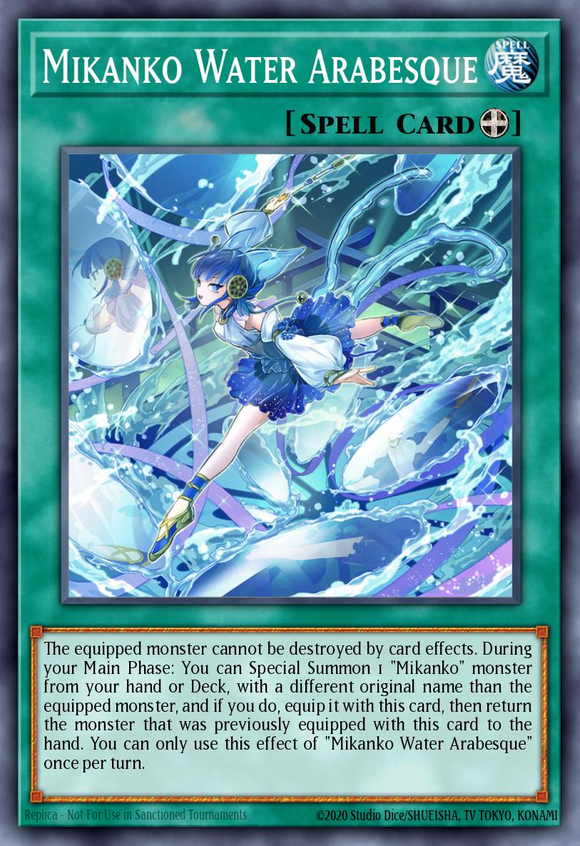 Mikanko Water Arabesque - MP24-EN136 - 1st Edition - Prismatic Secret Rare