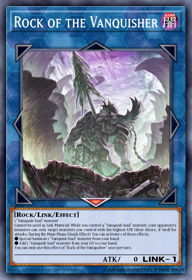 Rock of the Vanquisher - MP24-EN141 - 1st Edition - Prismatic Secret Rare