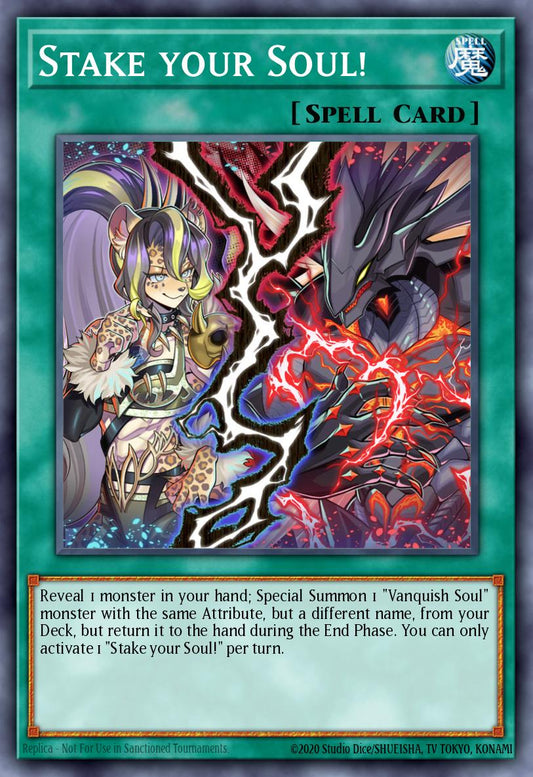 Stake Your Soul! - MP24-EN142 - 1st Edition - Prismatic Secret Rare