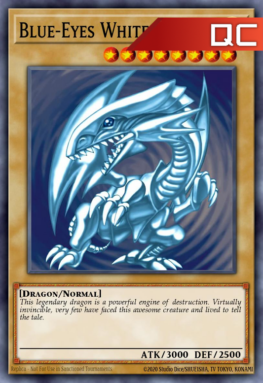 Blue-Eyes White Dragon - MP24-EN001 - 1st Edition - Quarter Century Secret Rare