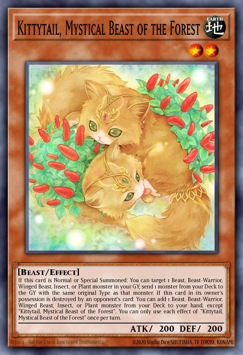 Kittytail, Mystical Beast of the Forest - MP24-EN205 - 1st Edition - Ultra Rare