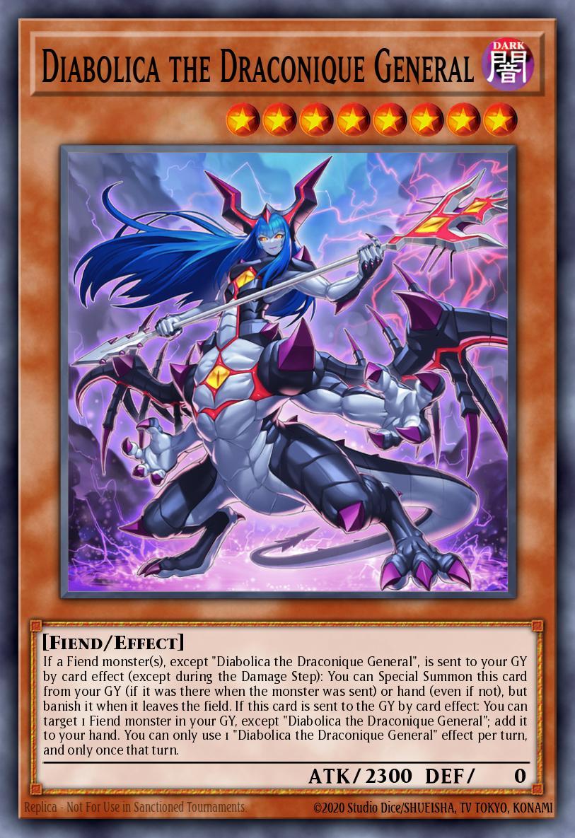 Diabolica the Draconique General - MP24-EN230 - 1st Edition - Ultra Rare