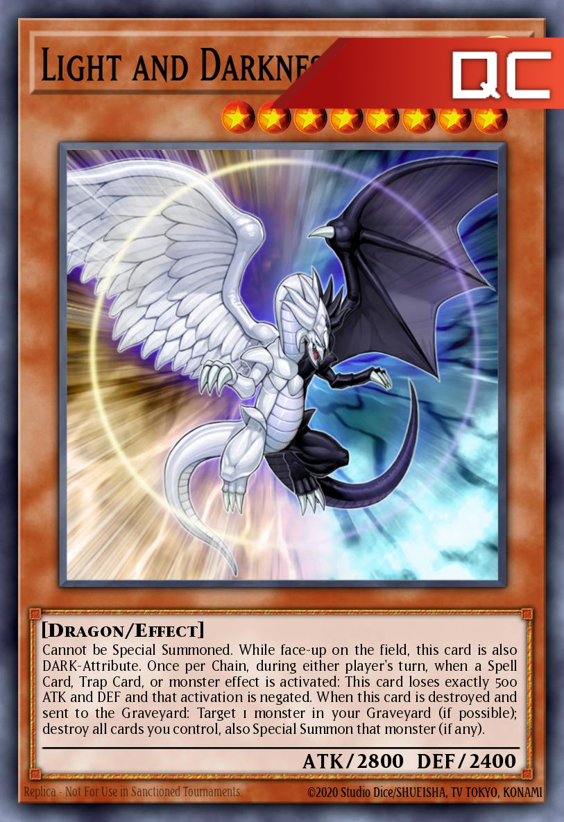 Light and Darkness Dragon - MP24-EN024 - 1st Edition - Quarter Century Secret Rare