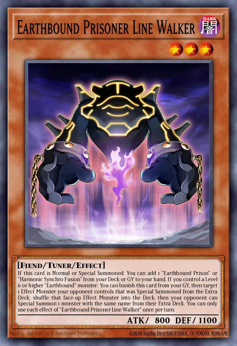 Earthbound Prisoner Line Walker - MP24-EN275 - 1st Edition - Ultra Rare