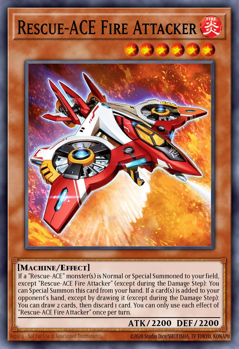 Rescue-ACE Fire Attacker - MP24-EN280 - 1st Edition - Ultra Rare