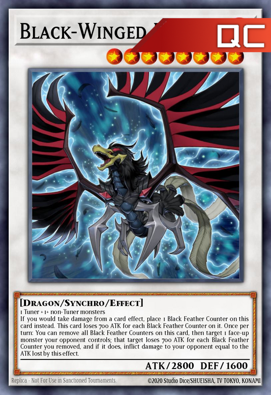 Black-Winged Dragon - MP24-EN028 - 1st Edition - Quarter Century Secret Rare