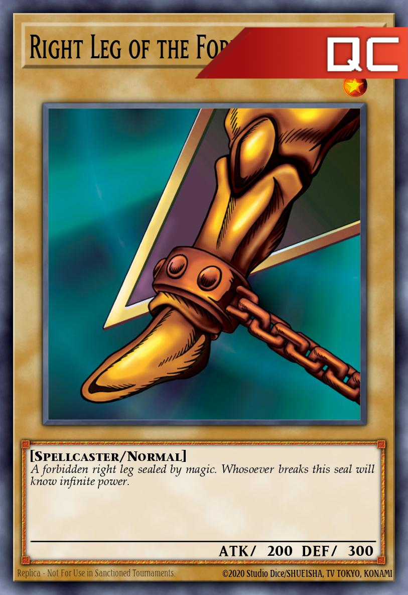 Right Leg of the Forbidden One - MP24-EN002 - 1st Edition - Quarter Century Secret Rare