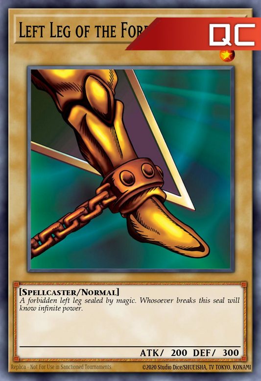 Left Leg of the Forbidden One - MP24-EN003 - 1st Edition - Quarter Century Secret Rare