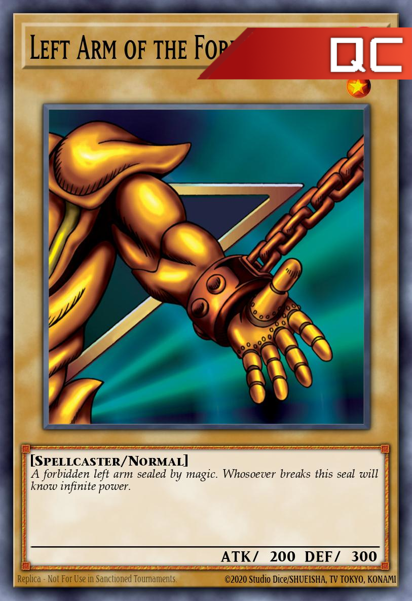 Left Arm of the Forbidden One - MP24-EN005 - 1st Edition - Quarter Century Secret Rare