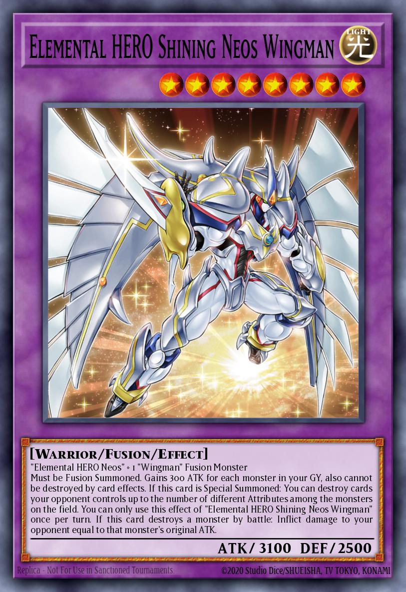 Elemental HERO Shining Neos Wingman - MP24-EN062 - 1st Edition - Prismatic Secret Rare