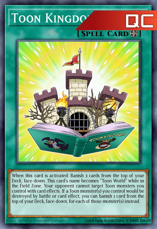 Toon Kingdom - MP24-EN006 - 1st Edition - Quarter Century Secret Rare