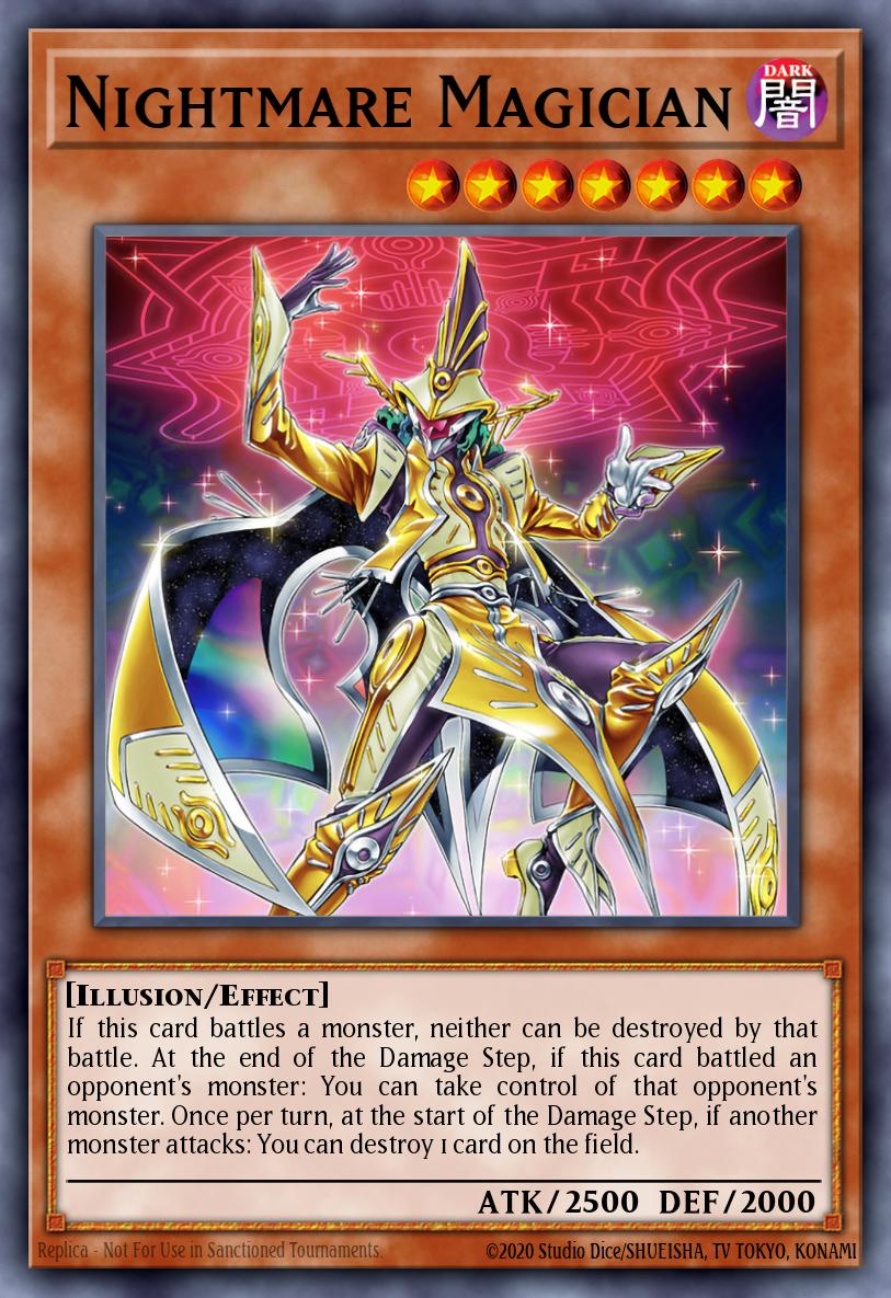 Nightmare Magician - MP24-EN093 - 1st Edition - Prismatic Secret Rare