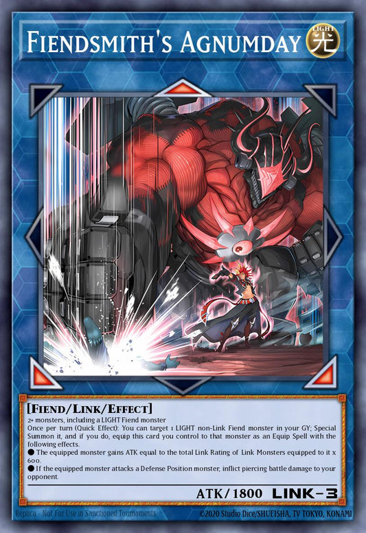 Fiendsmith’s Agnumday - MP25-EN109 - 1st Edition - Prismatic Secret Rare