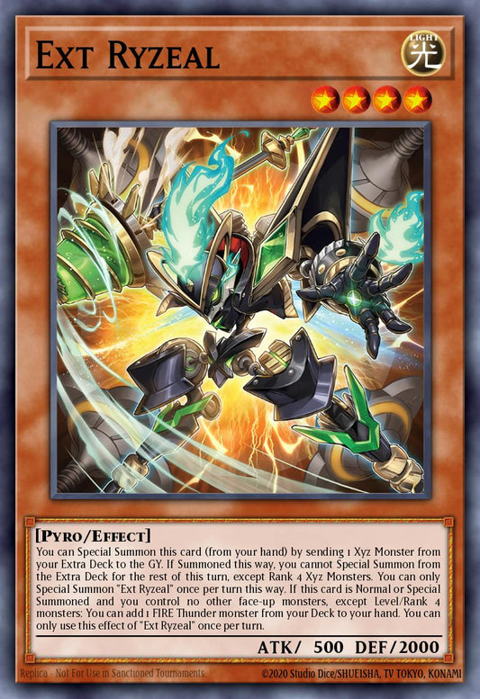 Ext Ryzeal - MP25-EN120 - 1st Edition - Prismatic Secret Rare