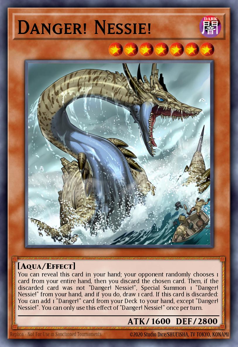 Danger! Nessie! - MP25-EN141 - 1st Edition - Prismatic Secret Rare