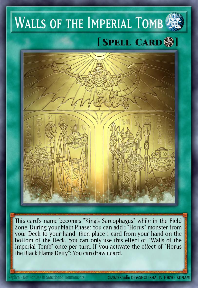 Walls of the Imperial Tomb - MP25-EN168 - 1st Edition - Ultra Rare