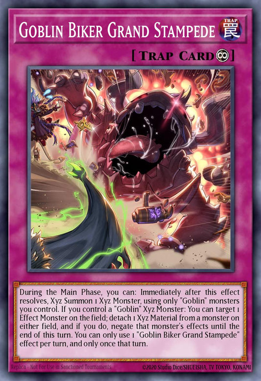 Goblin Biker Grand Stampede - MP25-EN173 - 1st Edition - Ultra Rare