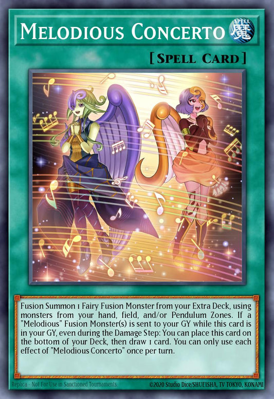 Melodious Concerto - MP25-EN195 - 1st Edition - Ultra Rare