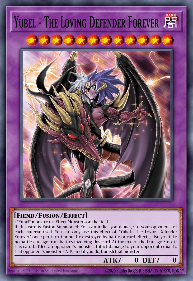 Yubel – The Loving Defender Forever - MP25-EN001 - 1st Edition - Starlight Rare
