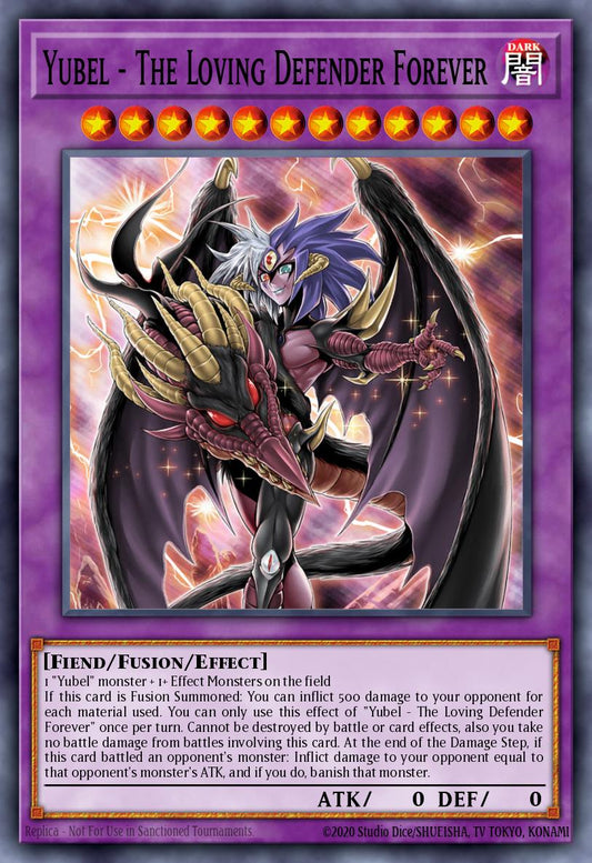 Yubel – The Loving Defender Forever - MP25-EN001 - 1st Edition - Starlight Rare