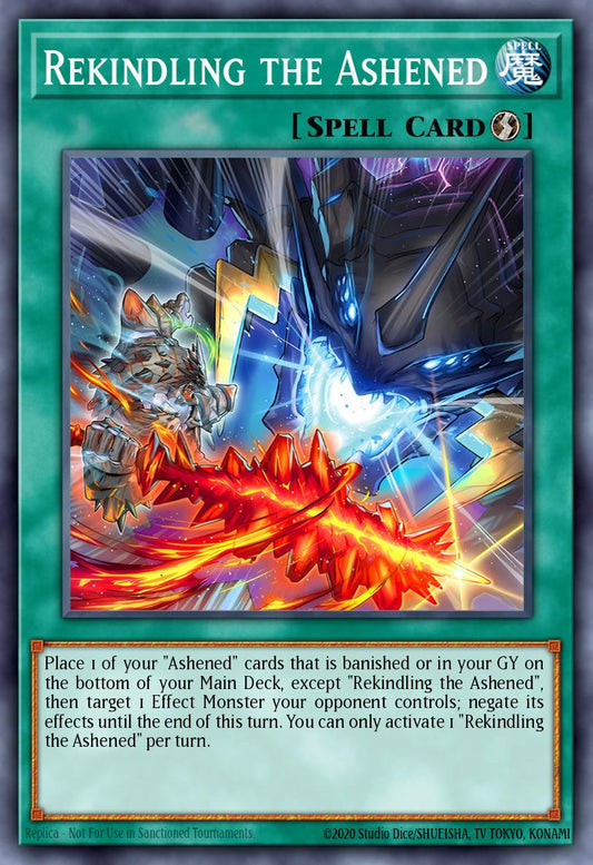 Rekindling the Ashened - MP25-EN205 - 1st Edition - Ultra Rare