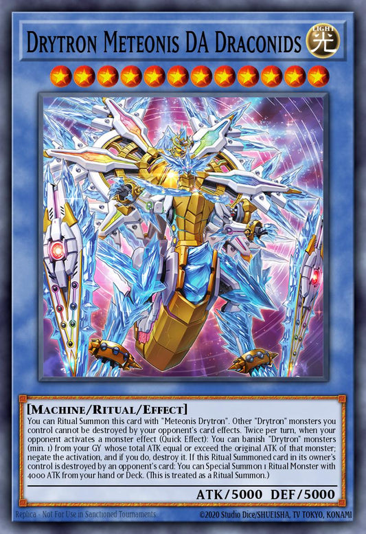 Drytron Meteonis DA Draconids - MP25-EN220 - 1st Edition - Ultra Rare