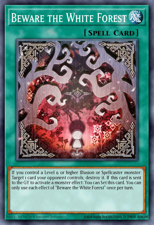 Beware the White Forest - MP25-EN227 - 1st Edition - Ultra Rare