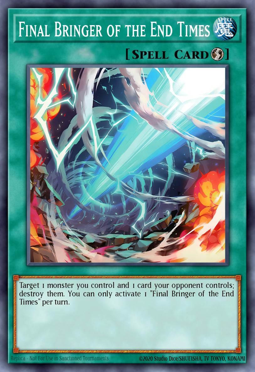 Final Bringer of the End Times - MP25-EN254 - 1st Edition - Ultra Rare