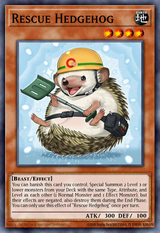 Rescue Hedgehog - MP25-EN261 - 1st Edition - Ultra Rare