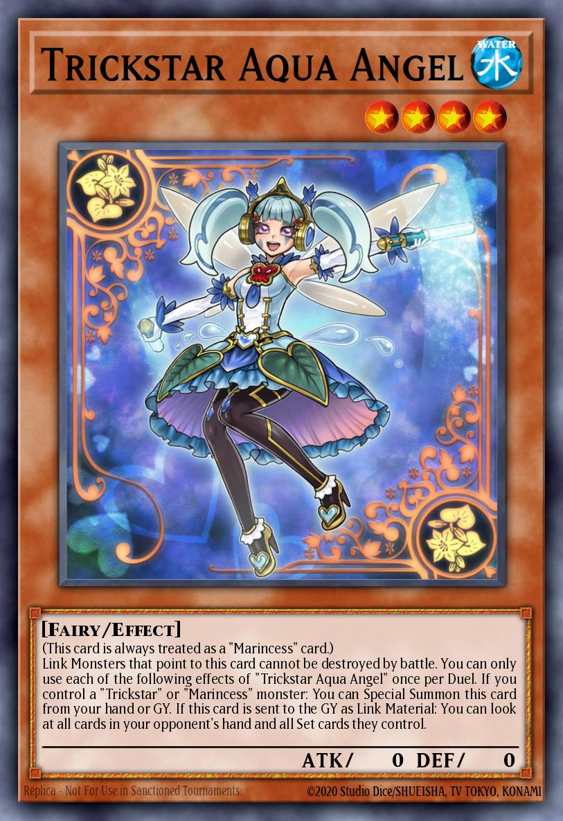 Trickstar Aqua Angel - MP25-EN277 - 1st Edition - Ultra Rare
