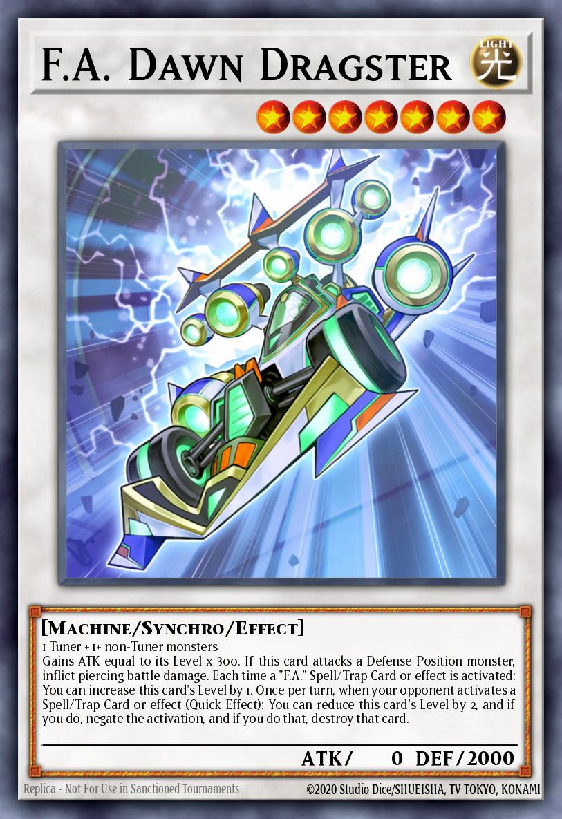 F.A. Dawn Dragster - MP25-EN284 - 1st Edition - Ultra Rare