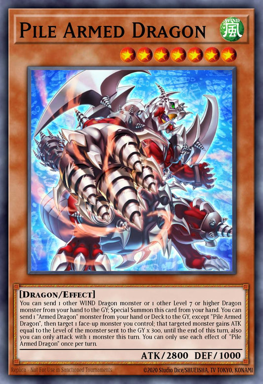 Pile Armed Dragon - MP25-EN289 - 1st Edition - Ultra Rare