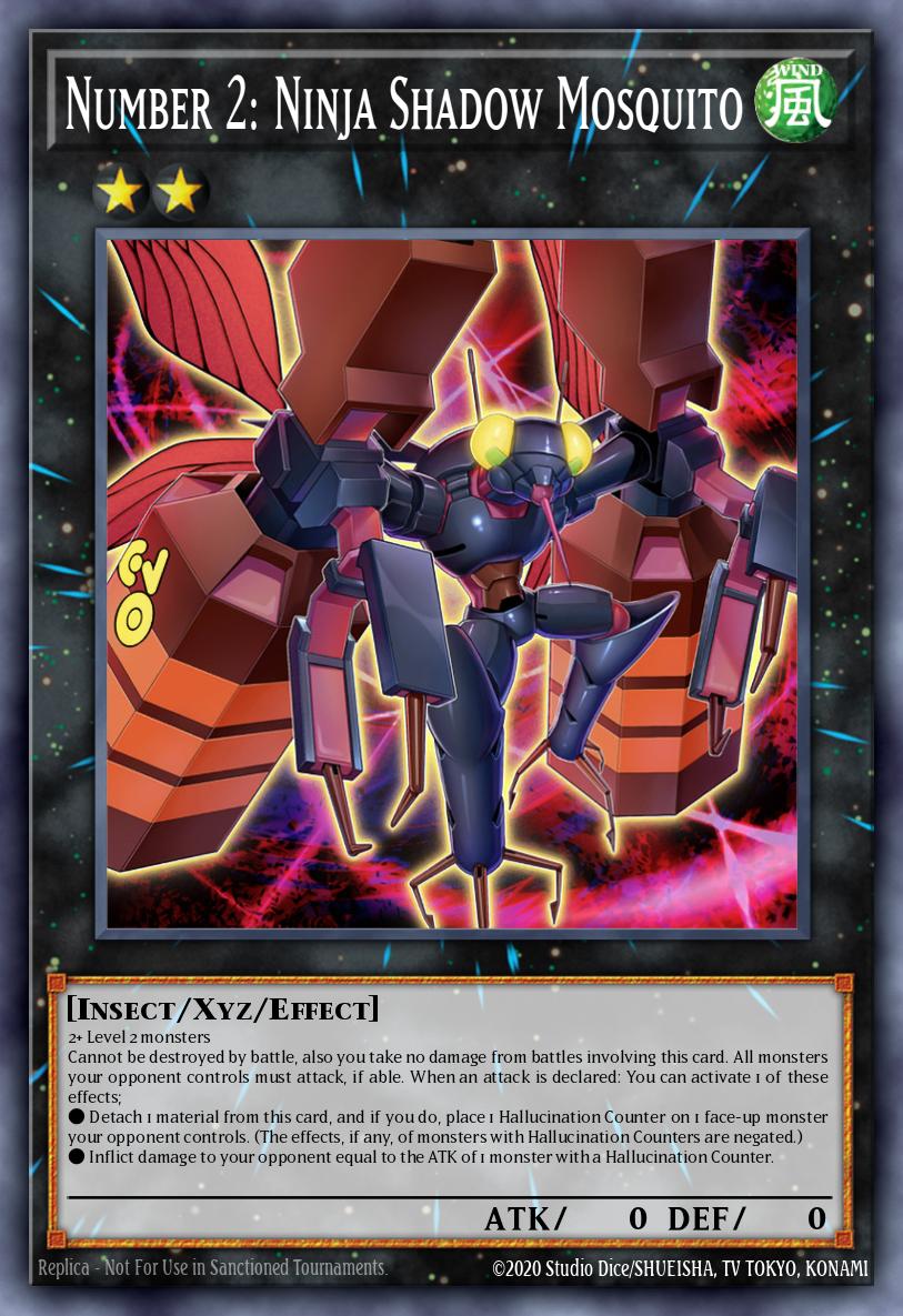 Number 2: Ninja Shadow Mosquito - MP25-EN291 - 1st Edition - Ultra Rare