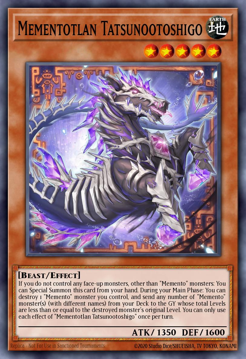 Mementotlan Tatsunootoshigo - MP25-EN294 - 1st Edition - Ultra Rare